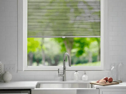 EasyClick Plisse Semi Transparant