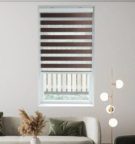 Duo Rolgordijnen Semi-Transparant