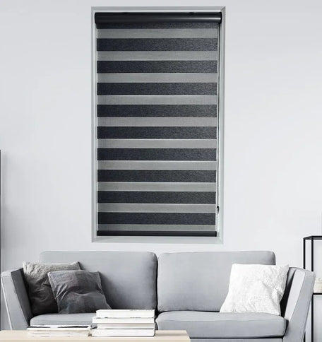 Duo Rolgordijnen Semi-Transparant XL