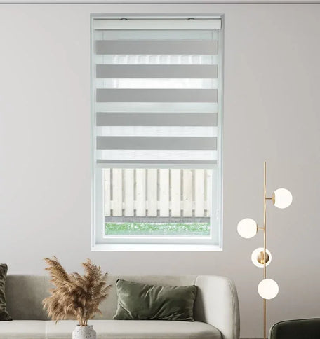 Duo Rolgordijnen Semi-Transparant XL
