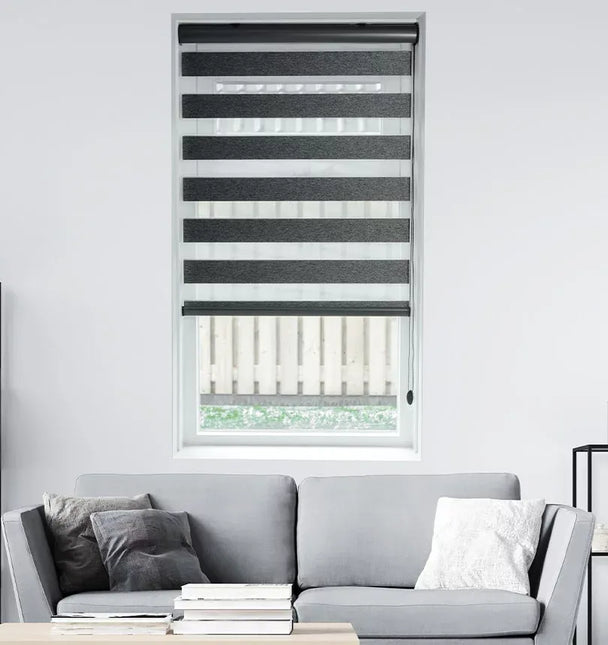 Duo Rolgordijnen Verduisterend XL