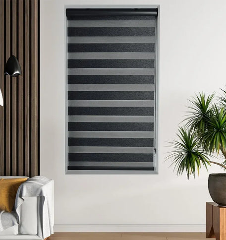 Duo Rolgordijnen Semi-Transparant XL